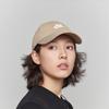 Nike Letter Logo Cotton Duckbill Cap Unisex caps Khaki FB5368247