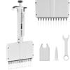 Laboratoriepipett 12 kanaler manuell 0005001 ml