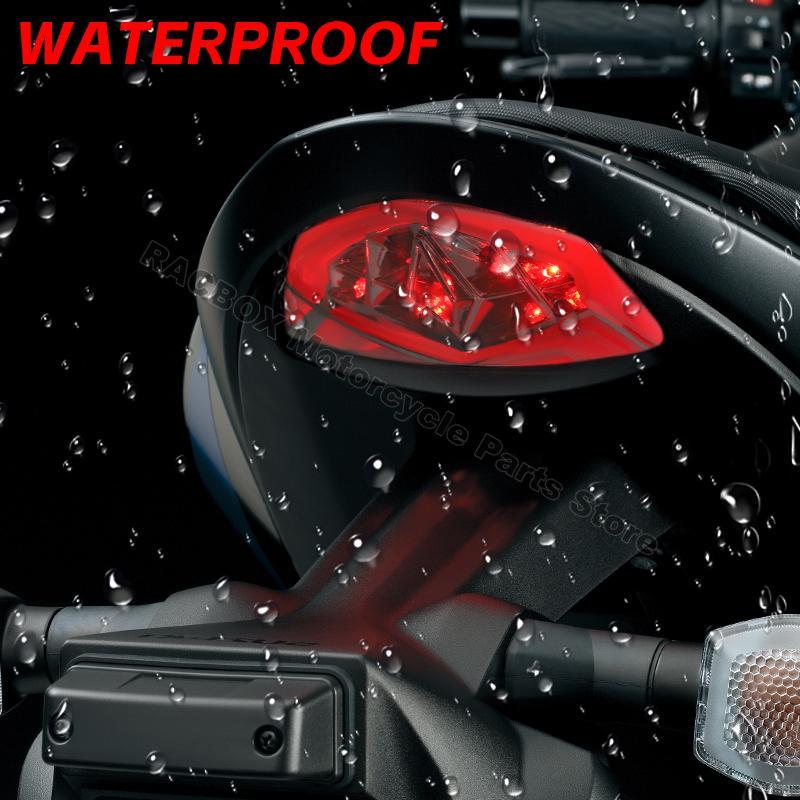 Motorcycle Rear LED Tail Brake Turn Signals Integrated Light 12V for Suzuki GSX-S750 750Z GSX-S1000 GXS-S1000F S1000Z 2017-2021
