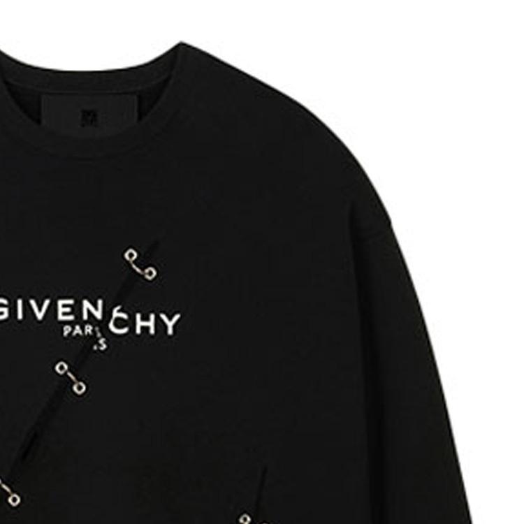 Givenchy Felpa Effetto Trompe L'oeil da Uomo BMJ0B83Y69-001