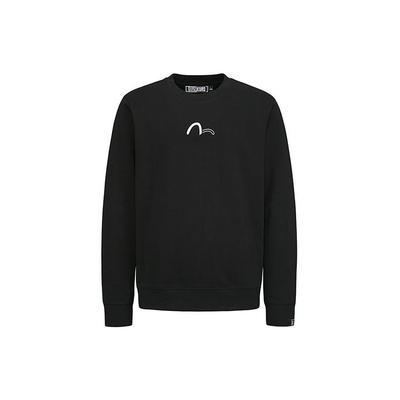 SS20 Seagull And Logo Print Sweatshirt Men Sweatshirt Black 2ESGNM0SW374XX