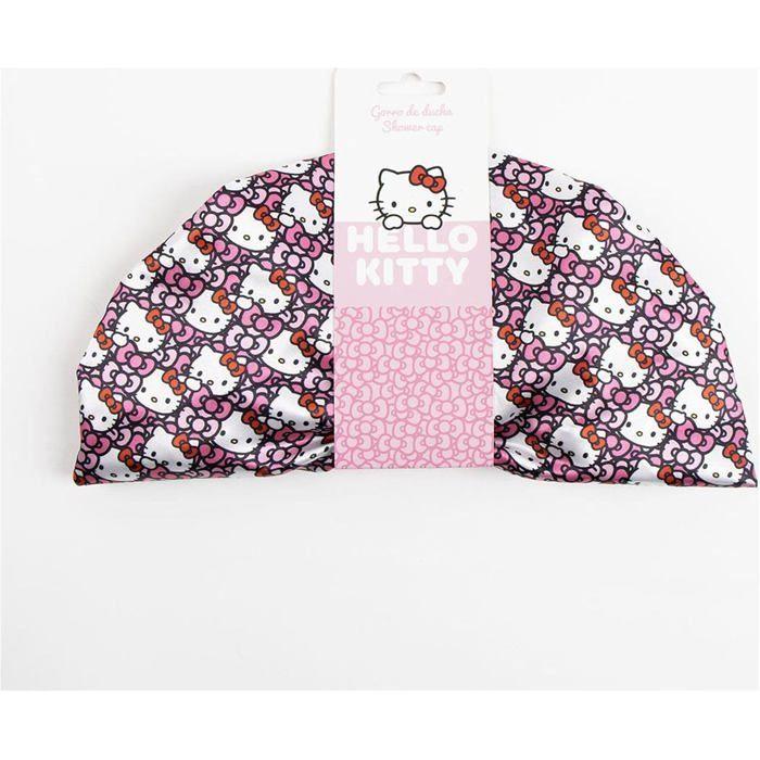 Bonnet de douche - CERDA - Hello Kitty - Imperméable - Réglable - Kawaii