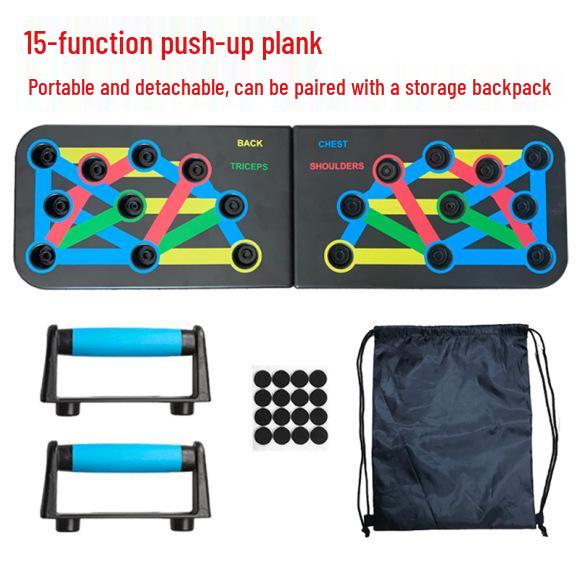Multifunctional Push-up & Abdominal Trainer Folding Fitness Board