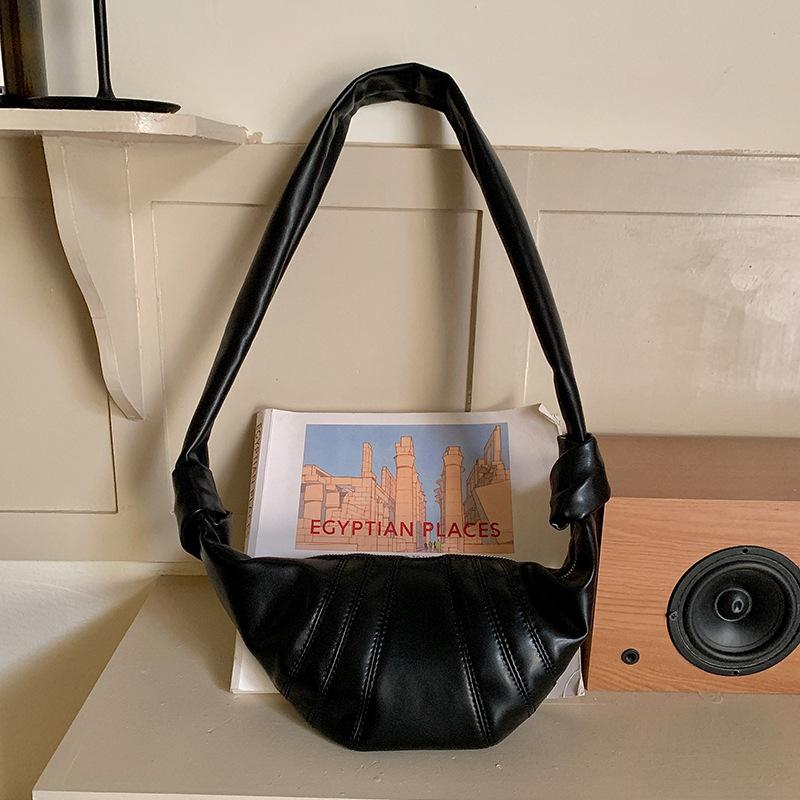 

Сумка женская универсальная сумка-мессенджер женская сумка премиум-класса сумка-пельмень дизайн сумка через плечо чёрный