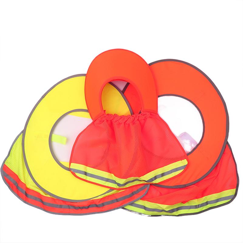 1 Piece Neck Shield Helmets Reflective Hat Summer Sun Shade Safety Hard Hat Brim Reflective Cap Cover For Construction Workers