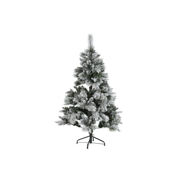 Sapin de Noël enneigé - Home ESPRIT - Vert - PVC - Métal - 96x96x150 cm - Multicolore