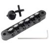 Musiclily Pro kobylka s válečkovými sedly, rozteč 10,4 mm, ABR Tune-O-Matic kobylka pro elektrické kytary LP Les Paul, černá