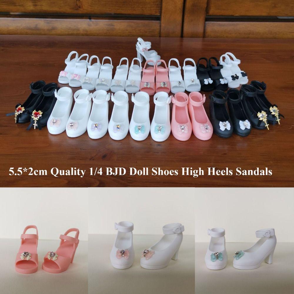 Multicolors Original Doll Shoes 5.5*2cm Super Model Shoes Shoes High Heels for 1/4 BJD 45cm Dolls