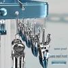 Aluminum Alloy Balcony Dryer with Multiple Clips - Stainless Steel Rack for Underwear and Socks