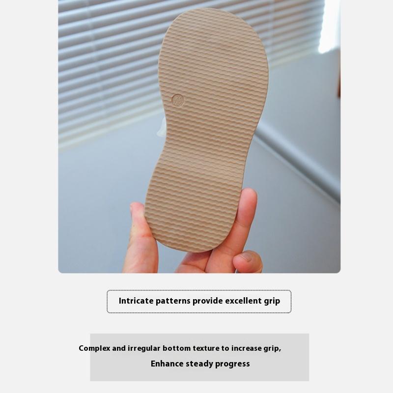 Spring and Autumn New Style Girls Sweet Bow Performance Soft Sole Leather Shoes