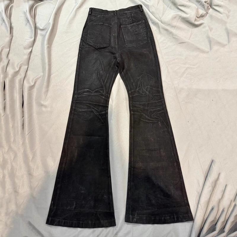 ROADVIBE Americké Retro Těžký Průmysl High Street Potahované Mírně Rozšířené Džíny pro Muže a Ženy Černé Gotické Vintage Ležérní Volné Džíny