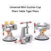 Heavy Type Aluminum Benches Vise With Small Adjustment for Jewelry Making and Woodworking Clamping Needs