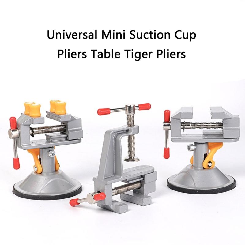 Heavy Type Aluminum Benches Vise With Small Adjustment for Jewelry Making and Woodworking Clamping Needs