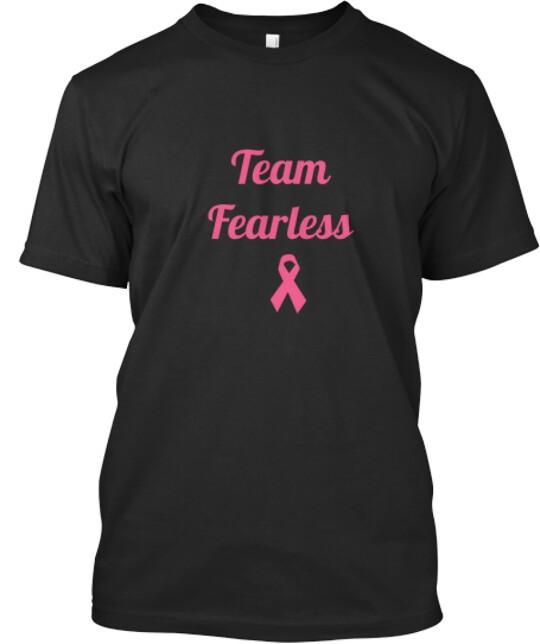 Fearless In The Face Of Breast Cancer T-Shirt Size S to 5XL XXXXL