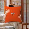Art J-Jean J-Jullien Cute Lucky Dragon Pillow Cover Sofa Cushion Cover Home Room Decoration Children Gift