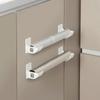 Wall Mounted Garbage Bag Storage Rack Kitchen Organizer No Hole Storage Tray Kitchen Shelf Cabinet Refrigerator Side Storage Shelf Lyp009