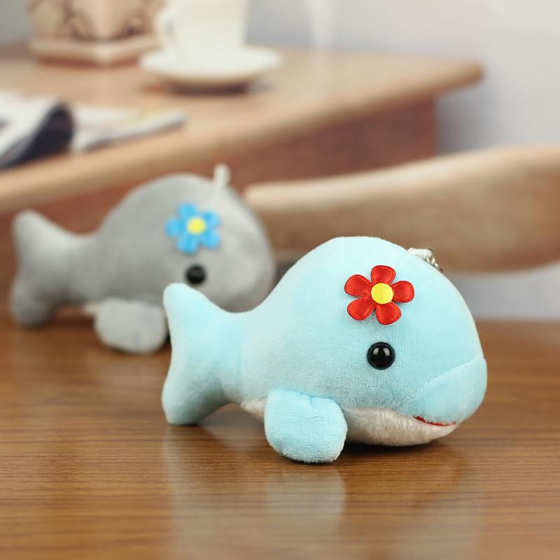 Adorable Plush Dolphin Toy With Soft Short Pile Fabric Perfect For Kids And Collectors