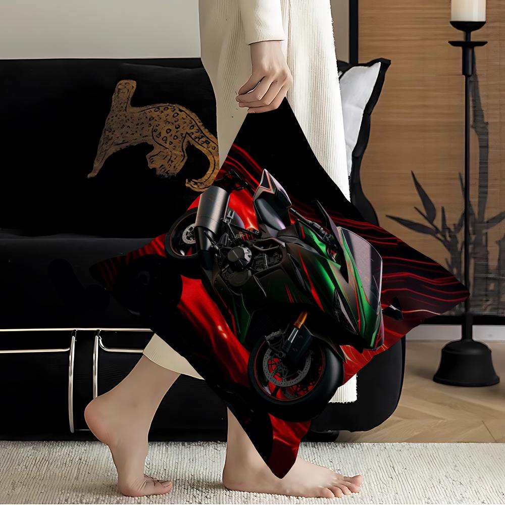 Modern Motorcycle Pillow Cover For Bedroom Room And Living Room Sofa Decorative Cushion Cover