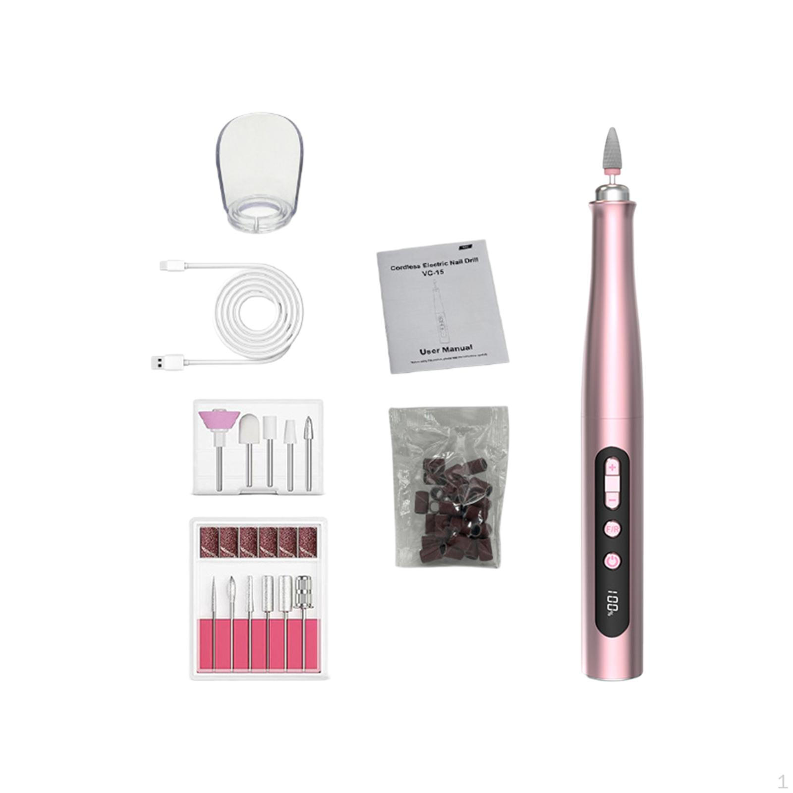 

, Cordless Electric File, for Polishing Pink