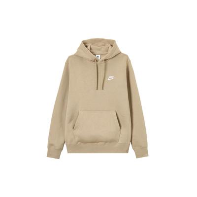 Bluza męska z kapturem w jednolitym kolorze, casualowa, z długim rękawem, khaki BV2655-247