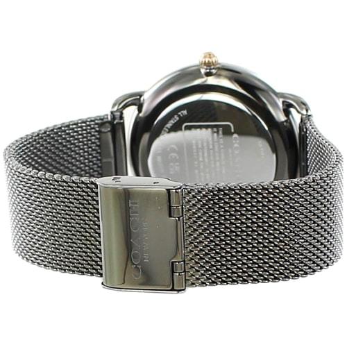 Coach Women's Unisex Elliot Watch with Gray Stainless Steel Bracelet (14504210)