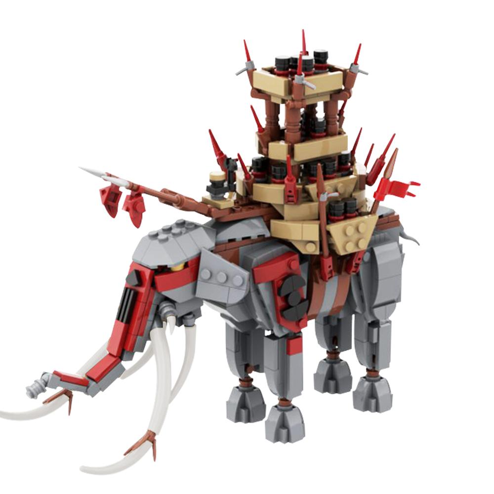 

Нетоксичные Gobricks Moc Мумакиль Олифант Кирпичи Кольца Фильм Креативная Модель Мумакиль Военные Битвы Слоны Строительные Блоки Игрушка Подарок