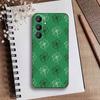 Lucky-Four-leaf Clover Phone Case For Samsung Galaxy A73,A21s,A22,A31,A52,A53,A71,A41Soft Black Shell