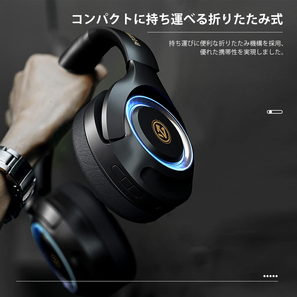 Okcsc A8 Gaming Wireless SD Card Low Approximately 50 Hours of Continuous Voice Compatible with and with Beige Headset, Bluetooth, Closed-Back,