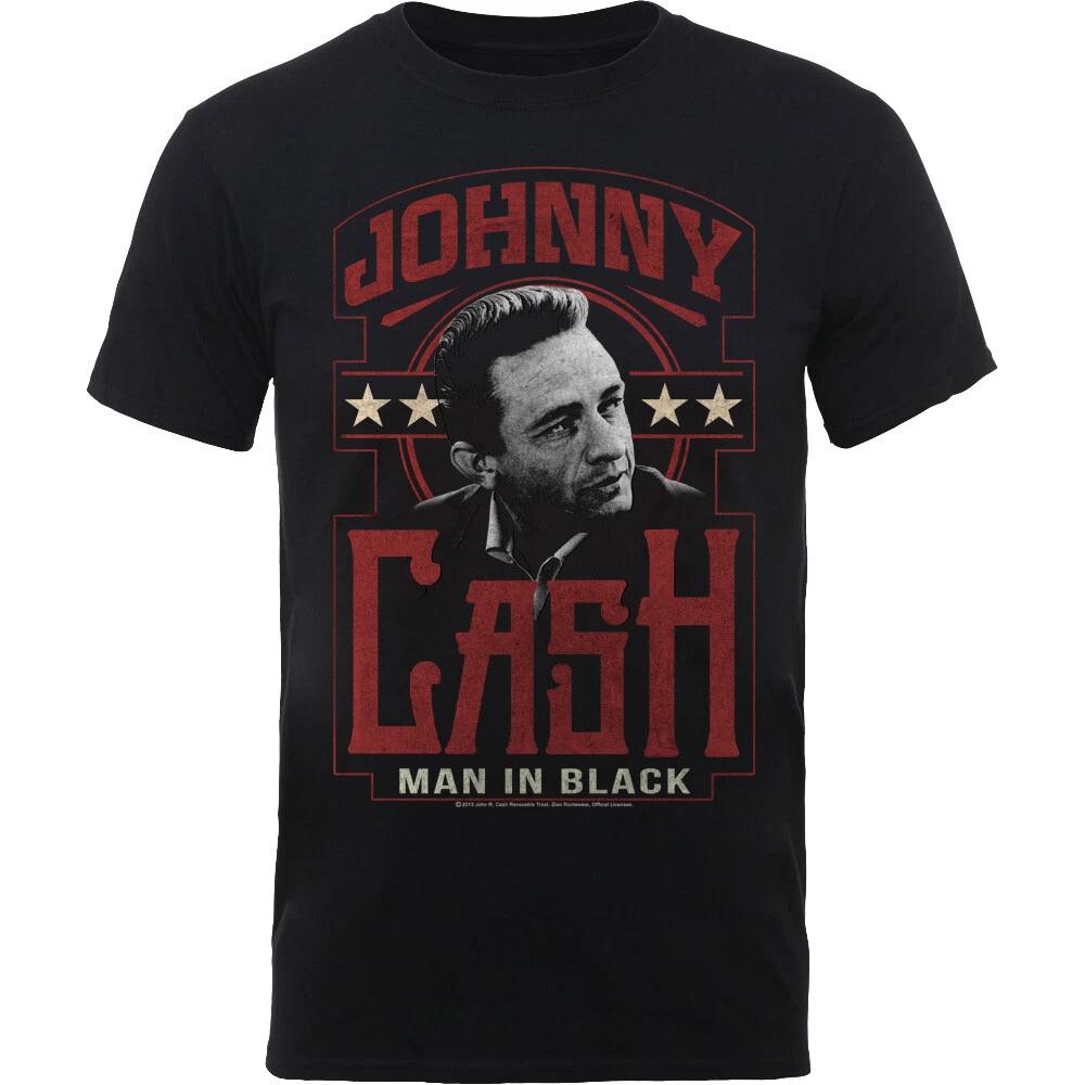 Johnny Cash Unisex Tshirt Unisex In Black S