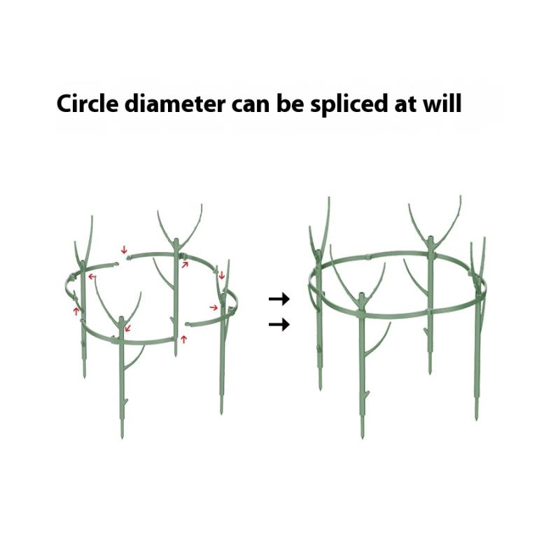 

1 комплект колышков для поддержки растений, многоразовые, для бонсай, орхидей, фиксирующие держатели, для вьющихся цветов, садовый инструмент для поддержки растений