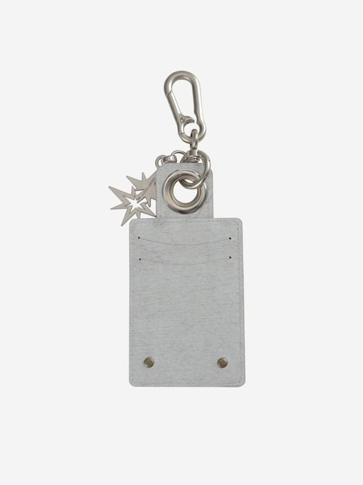 VACANT ARCHIVE CONNY WALLET KEYRING WHITE