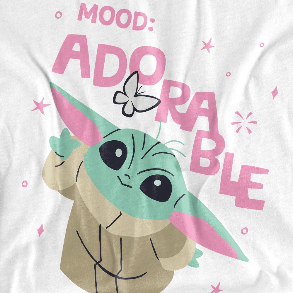 Star Wars Womens/Ladies Mood Adorable Grogu T-Shirt