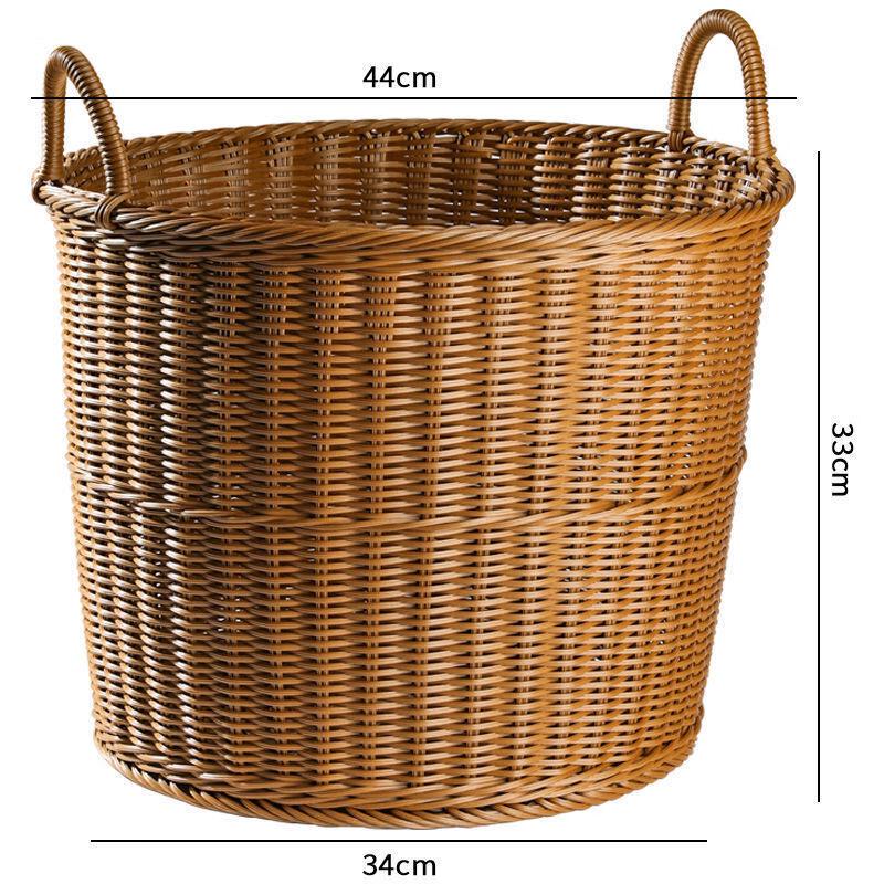 Handun Woven Laundry Basket with Handles