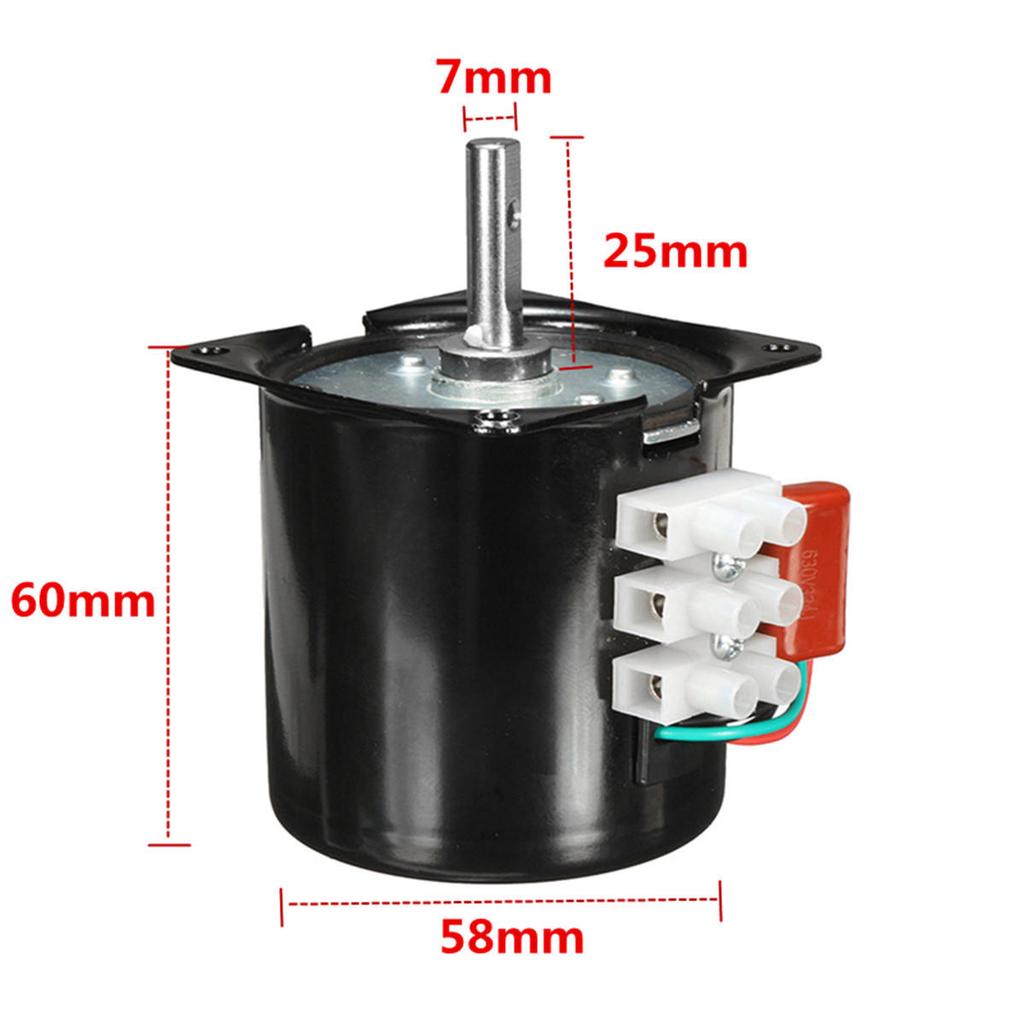 AC 220V 60RPM A60KTYZ Gear-Box Electric Synchronous Motor Speed Reducing