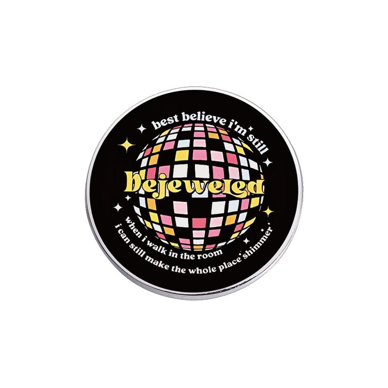 Punk UV Printing Design Pins I Love Horror Movies Brooches Clothes Lapel Badge Backpack Halloween Jewelry Gift For Friends