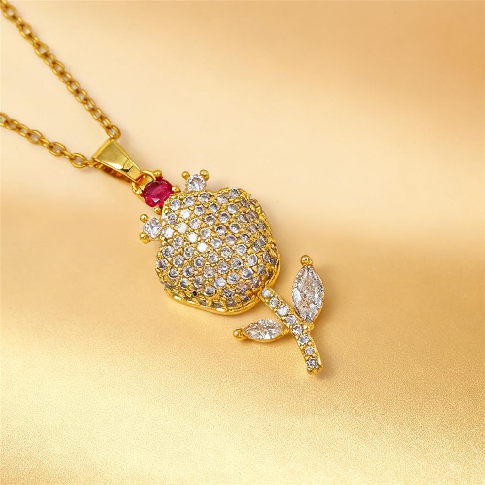 Милый Женский Подвеска-Кулон Цветок Розы Винтажный Серебряный Цвет Свадебный Для Женщин