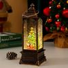 New Christmas decorations, glowing snow music box, Christmas wind lantern, Christmas gift ornaments, Santa Claus lantern