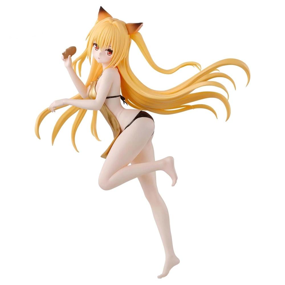 To LOVE-Ru Tolove-Ru Darkness Figure Golden GLITTER and GLAMOURS