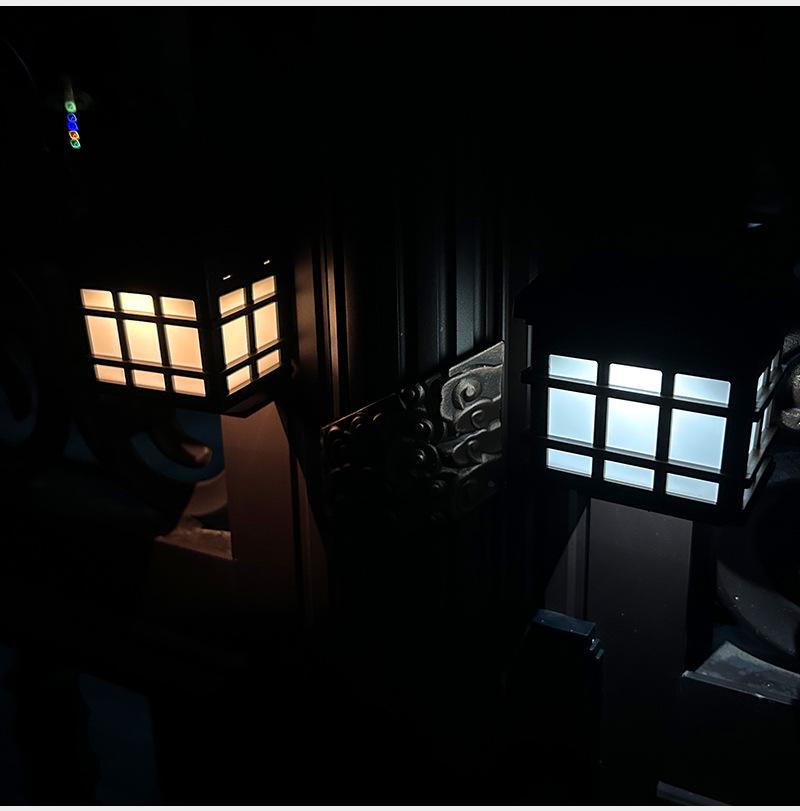 Solar Window Pane & Wall Lights - Waterproof Garden, Villa, Fence & Stair Lighting