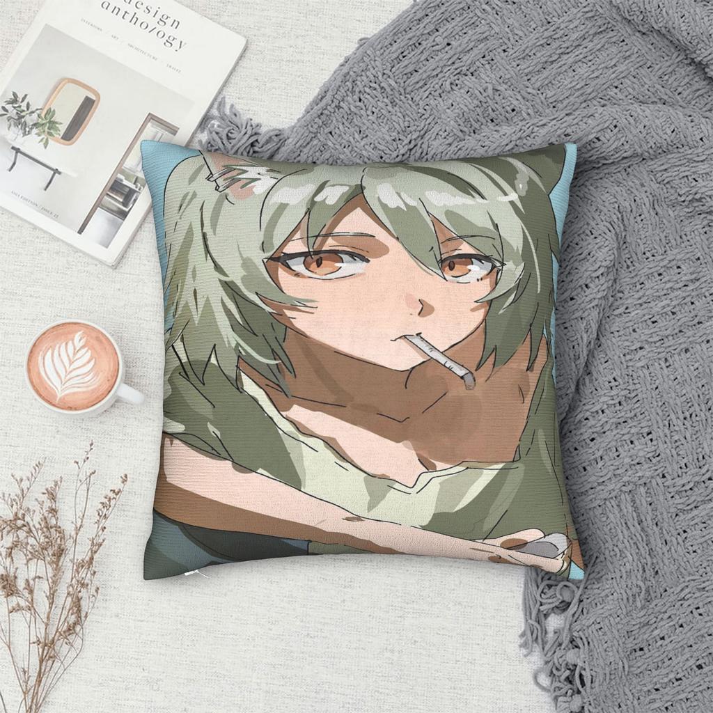 C-Chainsmoker Cats Pillow Case Vintage Pillow Cover Print Pillowcases For Living Room Bed Chair