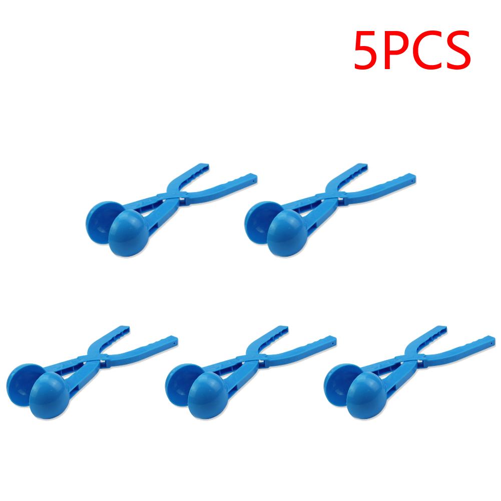 Creative Snowball Clip 3D Round Shaped Snow Snow Clip Toys Kids Sandy Beach Game Playing Tool Interactive Toys