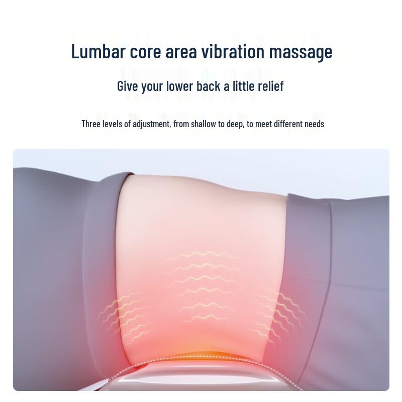 CHIGO Lumbar Spine Massager with Heat Therapy