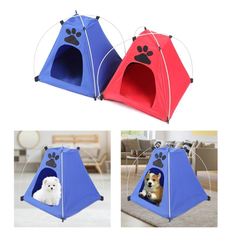 Cats Relaxation Cooling Tent Pet Shelter House Resting Tent Pet Cats Sleep Tent Small Pet Outdoor House for Camping