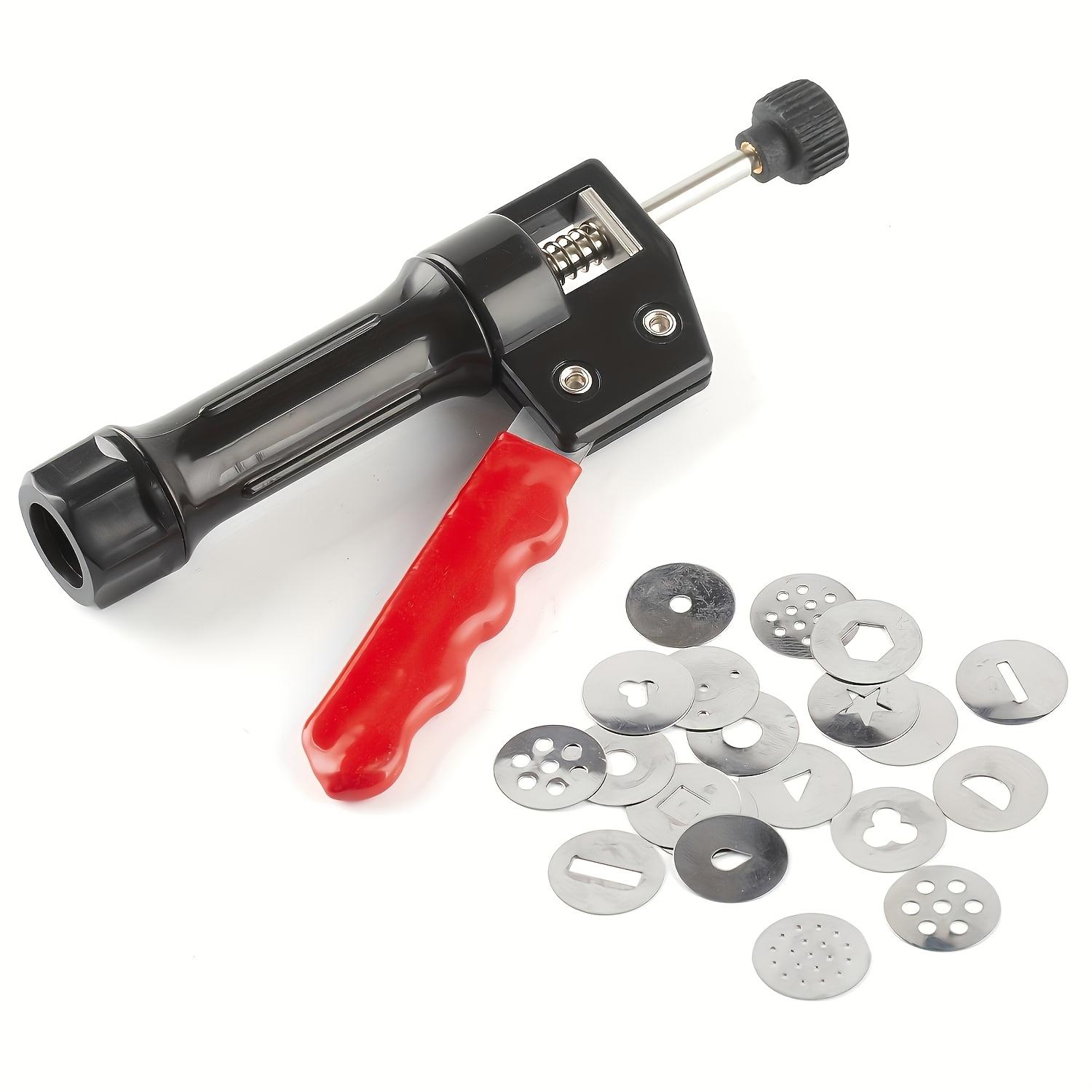 

Набор глиняного экструдера, включающий 1 шт. пластиковый ручной пресс-экструдер для глины и 20 шт. различных дисков из нержавеющей стали для керамики, керамического ремесла, скульптуры, моделирования Clay Extruder Set