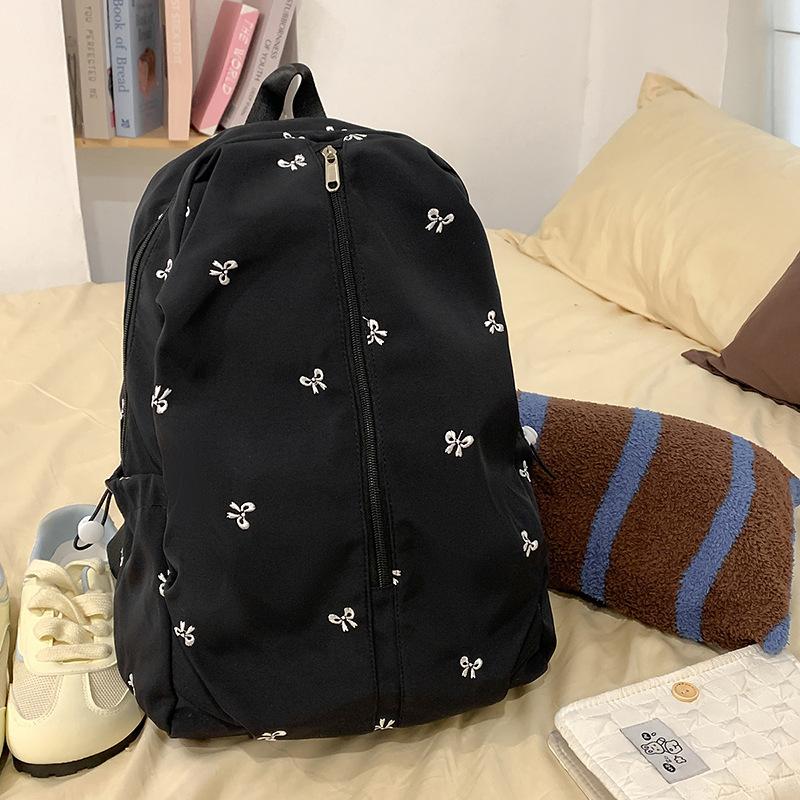 Simple Small Backpack for Girls High School and College Students
