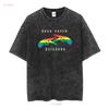Rock Paper Scissors Funny Lesbian Pride LGBT T ShirT long or short sleeves vintage Washed Unisex Comfortable Slightly Versatile