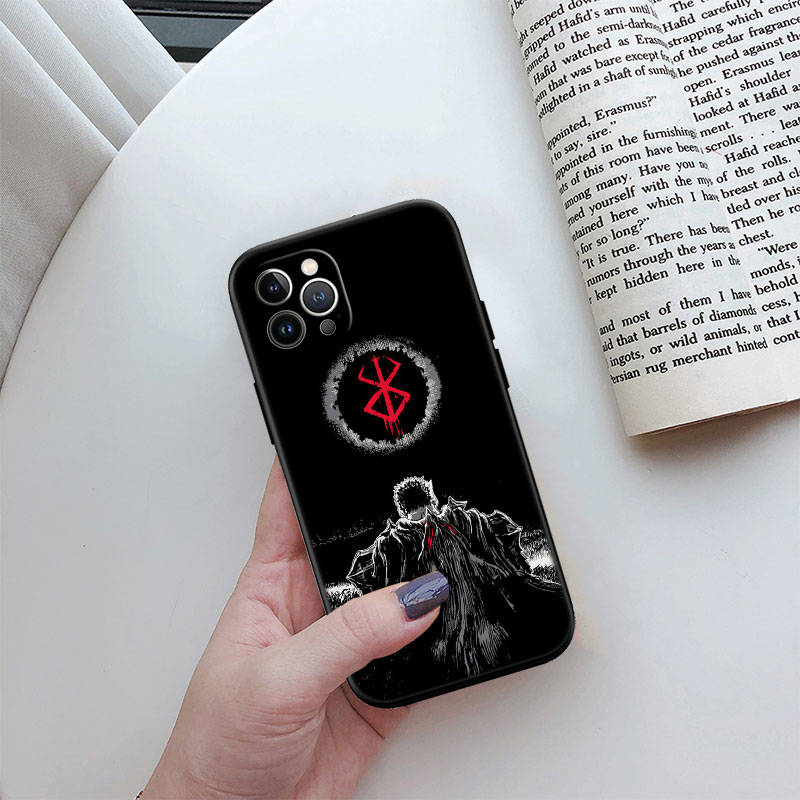 IR1 Berserk Guts Case for Samsung A06 A35 A25 A24 A15 A05S A05 M55 M35 M15 A02 A12 A13 A10 A16 A20 A30 A22 A31 A32 A33 A42 A50