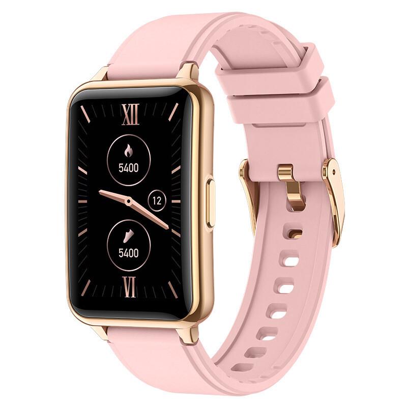 Montre de sport intelligente pour femmes avec moniteur de fréquence cardiaque et podomètre