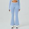 Flared Yoga Pants Seamless Quick-drying High Elastic Hip Lift Thin Fitness Pants High Waist Micro-pull Running Training Exercise