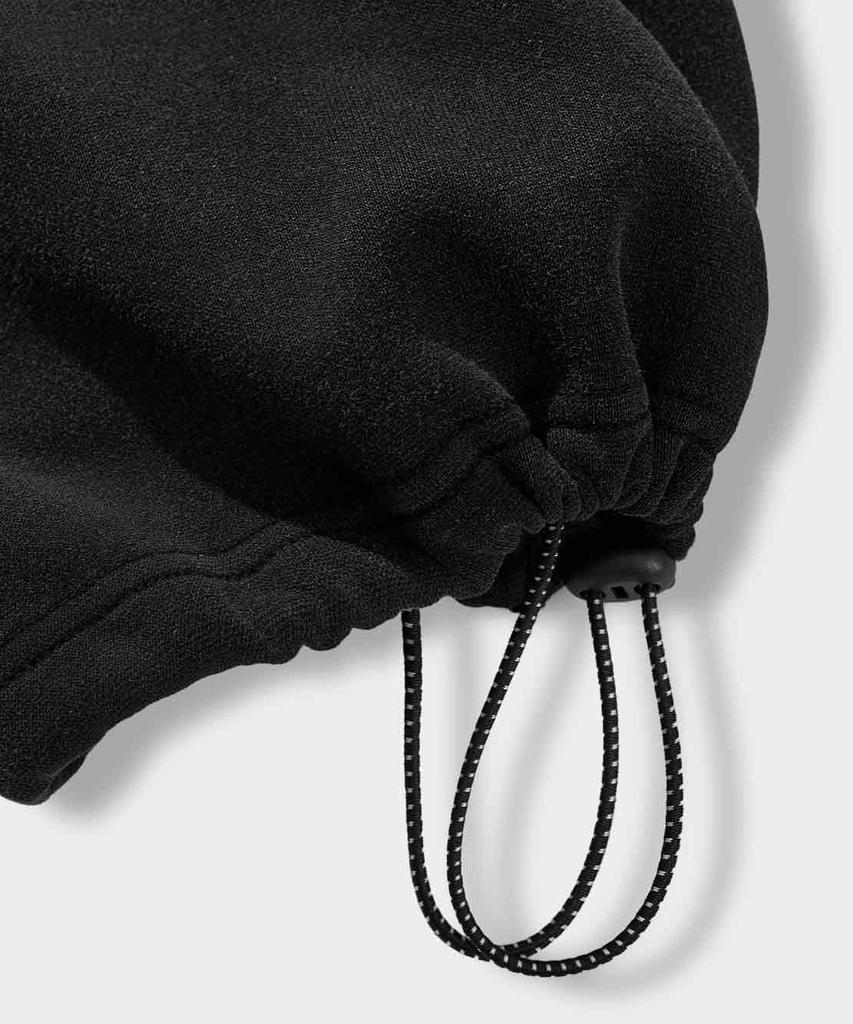 Dimiteulibeullaeg M65 Parachute Curved Pants_Sweat Black